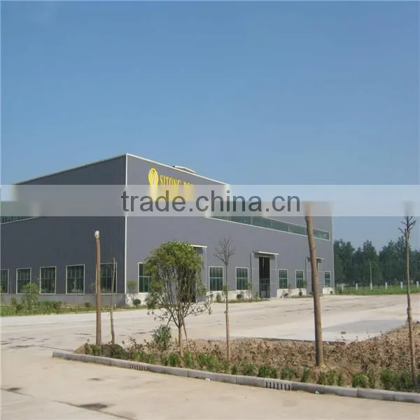 Steel structure warehouse workshop factory building drawings and manufacture
