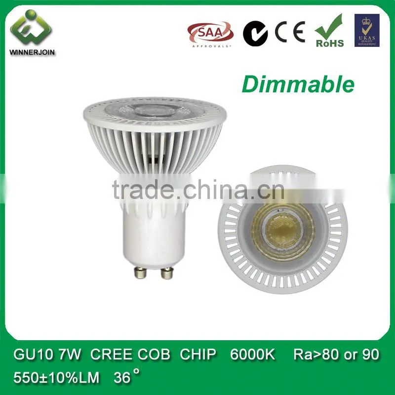 High Lumen and Quality WEJ AC100-240V 10W led spotlight GU10