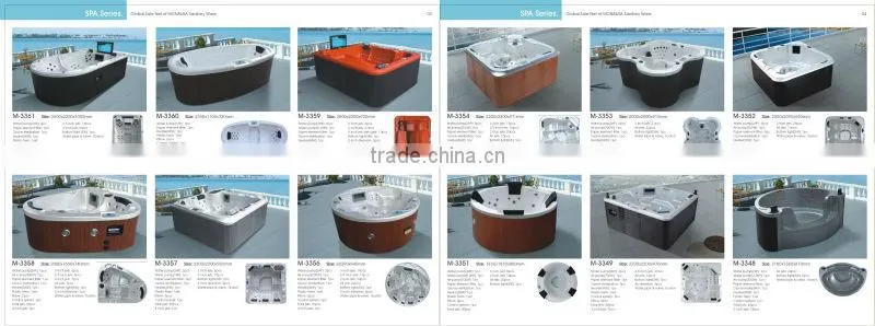 Inflatable air whirlpool massage hot tub