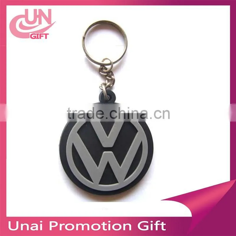 professional product cheap promotional custom silicone rubber keychain