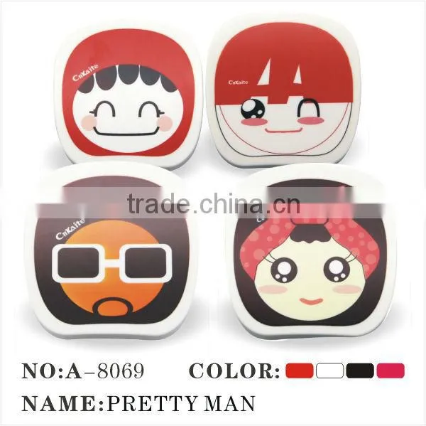 A-8069 Pretty Man with Daughter Contact Lens Mate Box