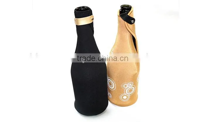 2016 fashional collapsible beer bottle cooler holder