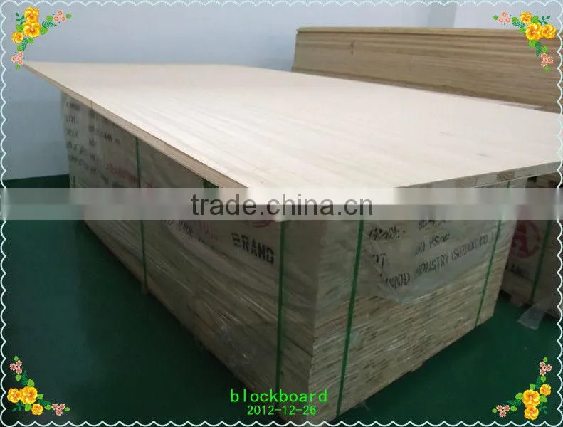 Hot sell 39mm blockboard poplar core