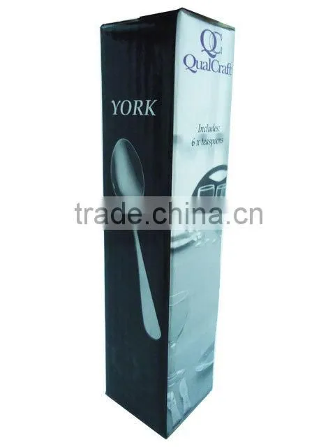 Stainless steel bent design coffee or tea spoon