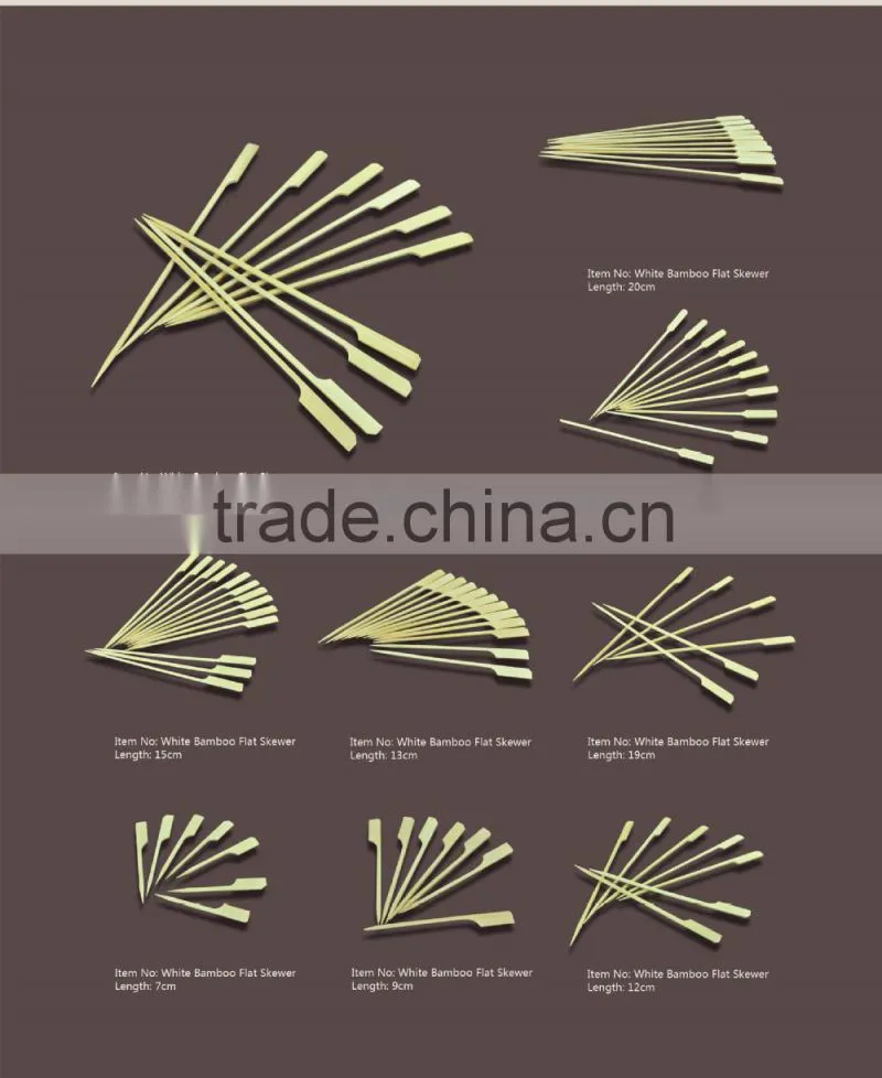 Hot sale wooden bbq skewers