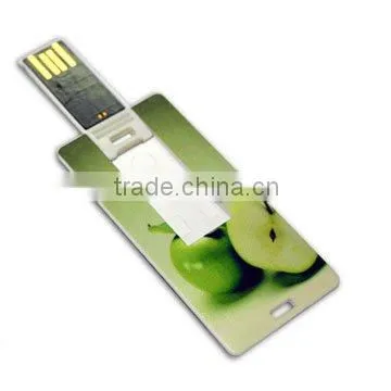 Promotional Customzied logo usb card, cheapest Factoy price business card usb flash, 100% real capacity credit card usb 3.0