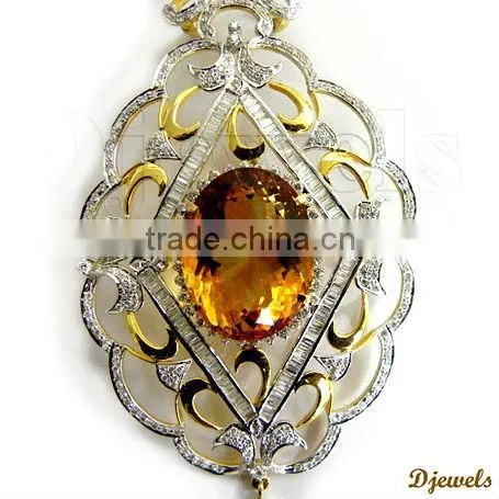 Diamond gold Pendant,Stylish Diamond Gold Pendant,Diamond Jewelry