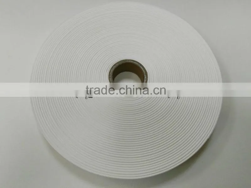 Hotsale nylon label tape, nylon taffeta label roll for garment labels