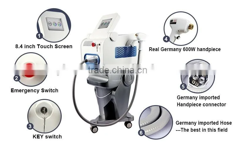 new technology 808 diode laser remove hair machine