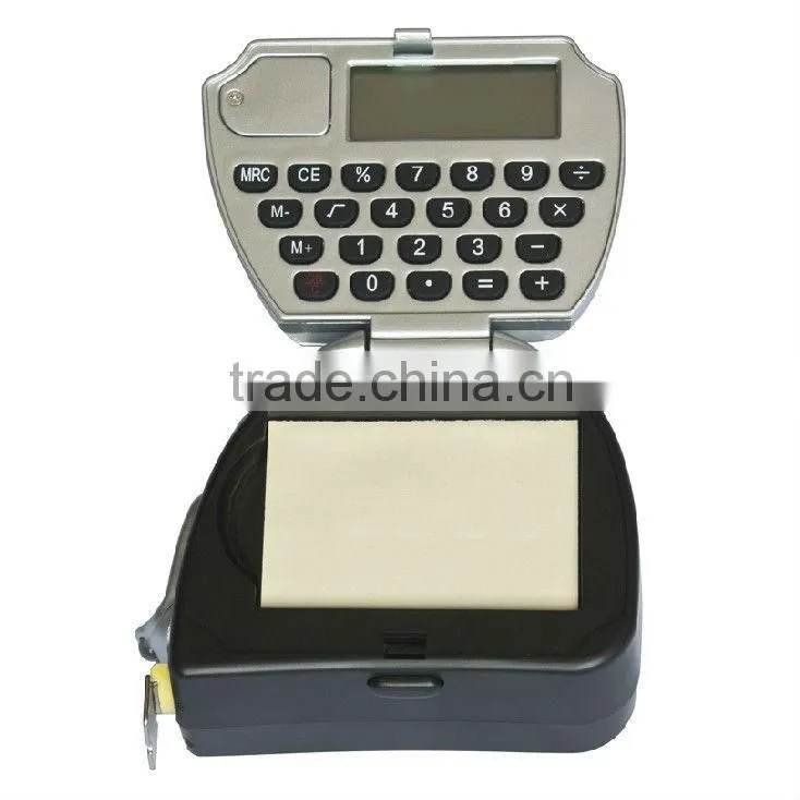 measure tape with calculator