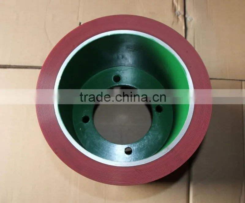 10'' NBR adhesive roller,spare parts of rice husker