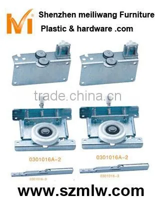 two way of wardrobe and cabinet sliding door fittings