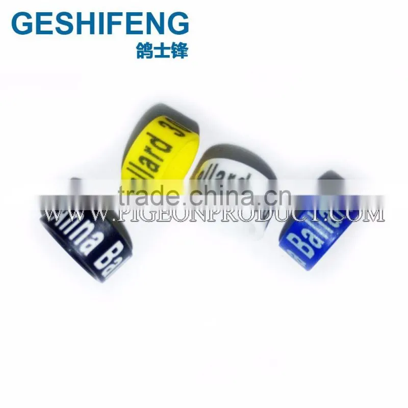 pigeon plastic ring bands for racing closed pigeon leg bands