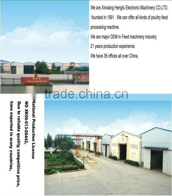 Energy Saving 9HT1500 Small Poultry Feed Making Machine