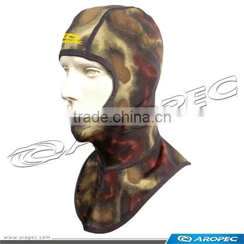 Squid-Camouflage Lycra dive hood
