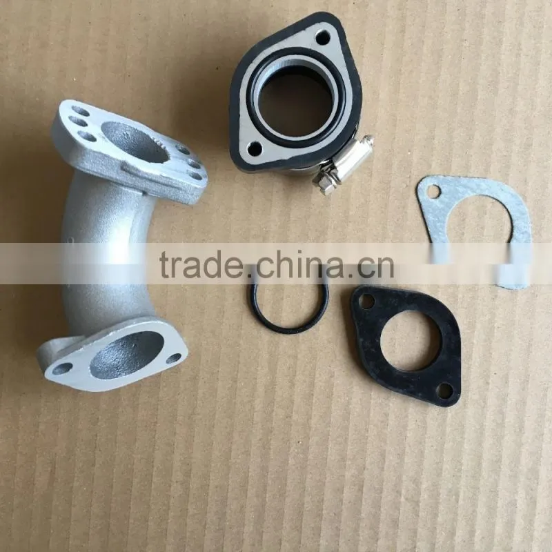 Intake Adapter Boot Rubber Pipe Flange Manifold Tube For Mikuni VM24 Keihin OKO Carburetor Pit Dirt Bike Motorcycle