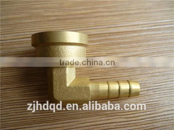 1/2'' x6/8'/10/12mm brass elbow hose barb fitting
