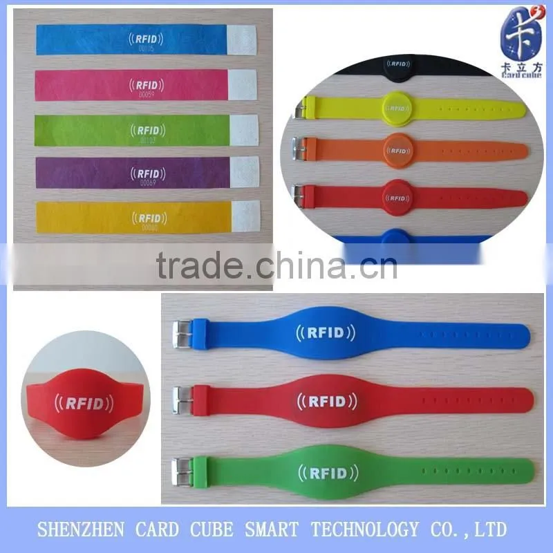 Professional manufacturer of 860~960MHz rfid wristband supplier