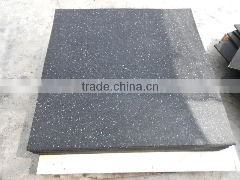 Gym rubber mat ,10mm-50mm rubber flooring tile .rubber floor mat
