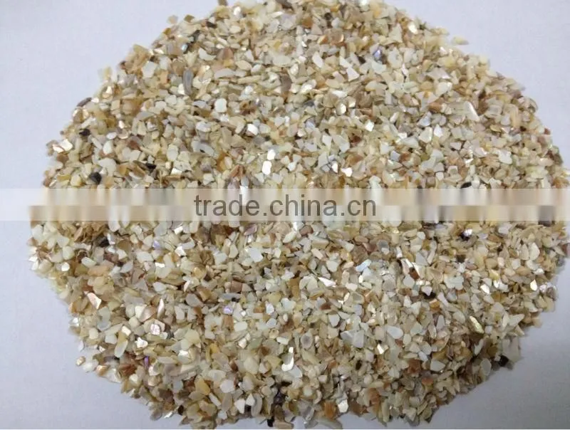 Natural paua crushed abalone shell chips
