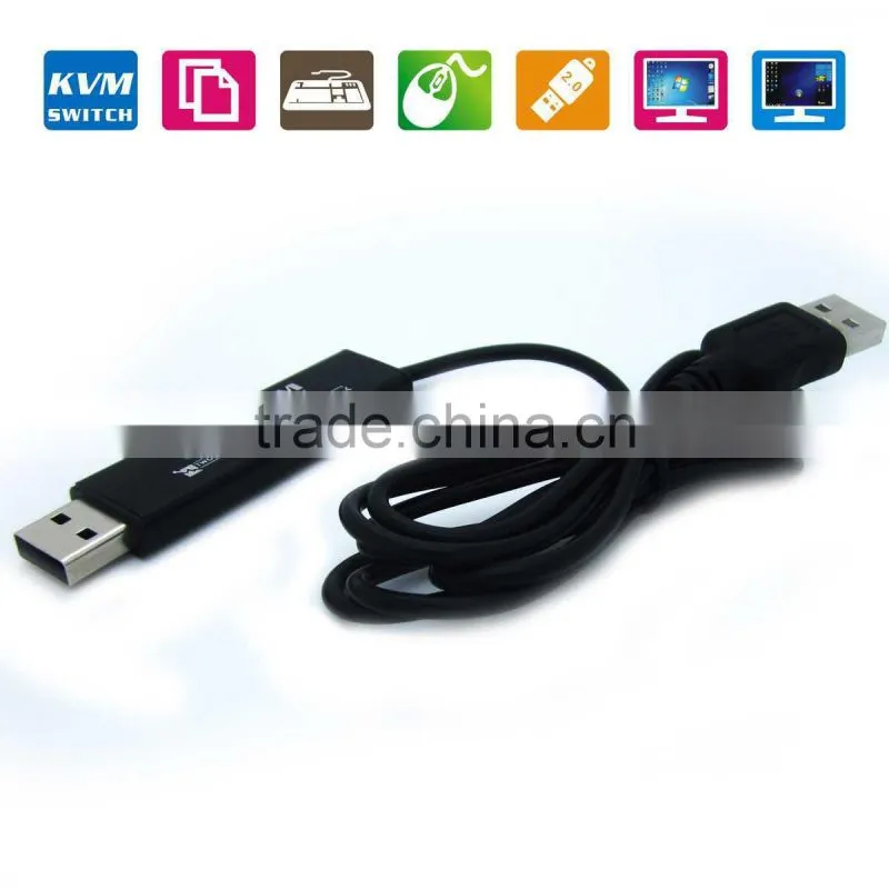 USB2.0 two computers desktop screen switch file transfer keyboard mouse srapbook