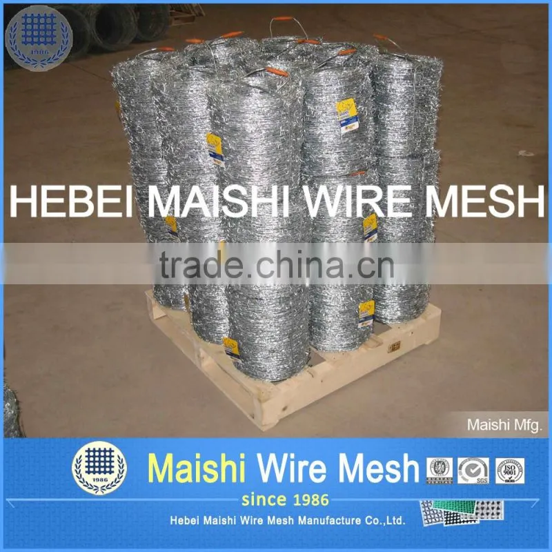 4 Barbed Points Double Strand Barbed Wire