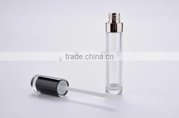 UV collar lipgloss tube with sponge head