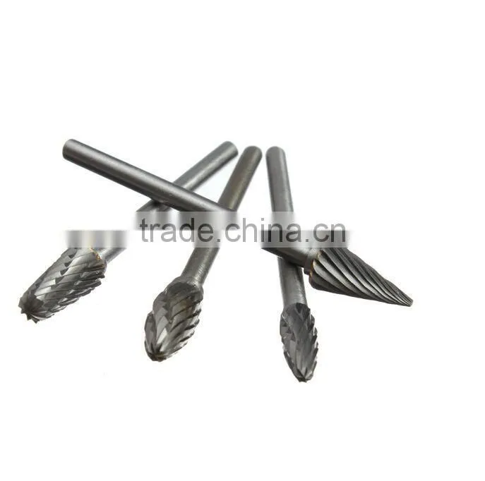 3mm Tungsten Carbide Rotary Burr Long Shank Cemented Carbide Burr burs
