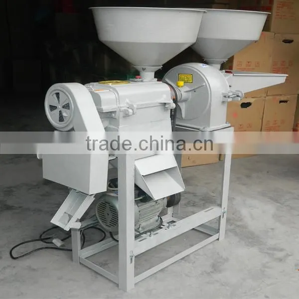 Combined mini rice flour mill machine