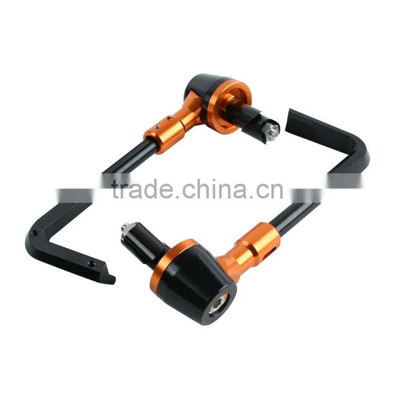 Orange CNC Universal 7/8" Proguard System Pro Brake Clutch Levers Protect Guard