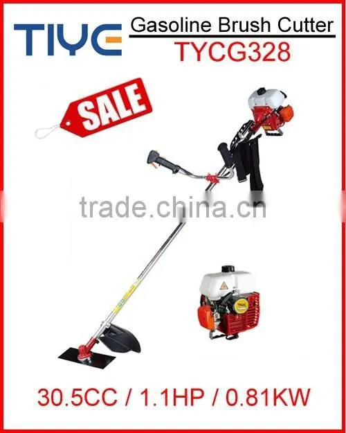high quality gasoline 2 stroke engine brush cutter grass trimmer for cutting grass