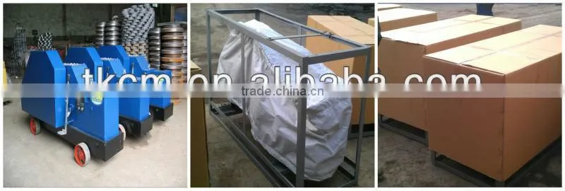 GQ50 heavy duty rebar cutting machine industrial steel round bar cutter