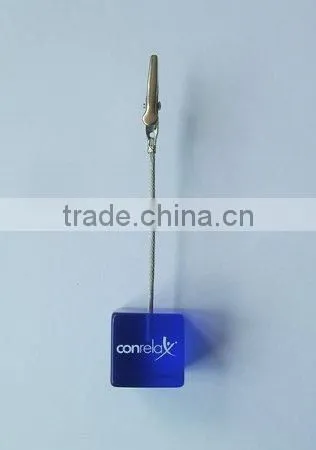 plastic memo clip holder/clip holder/memo holder clip/paper clip memo holder/