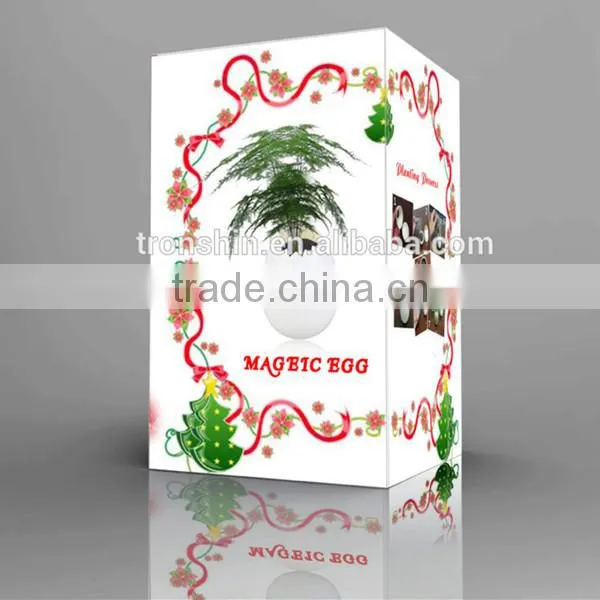 For 2015 promotional gift mini eggshell flower pot plastic injection mould parts