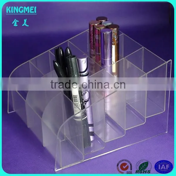 2016 New arrival Acrylic zabra pen holder, Acrylic pen display ,Clear pen holder