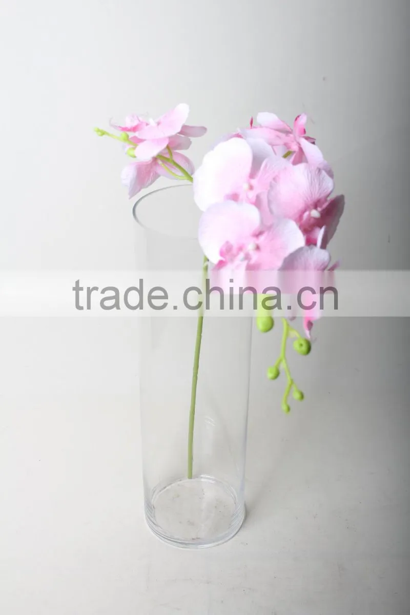 Two branches decorative butterfly orchid artificial butterfly orchid flowers landscaping flowers