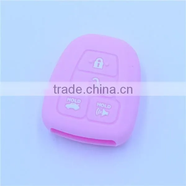 key fob Toyota Camry 4 buttons remote key case Toy blank keys with logo with door button