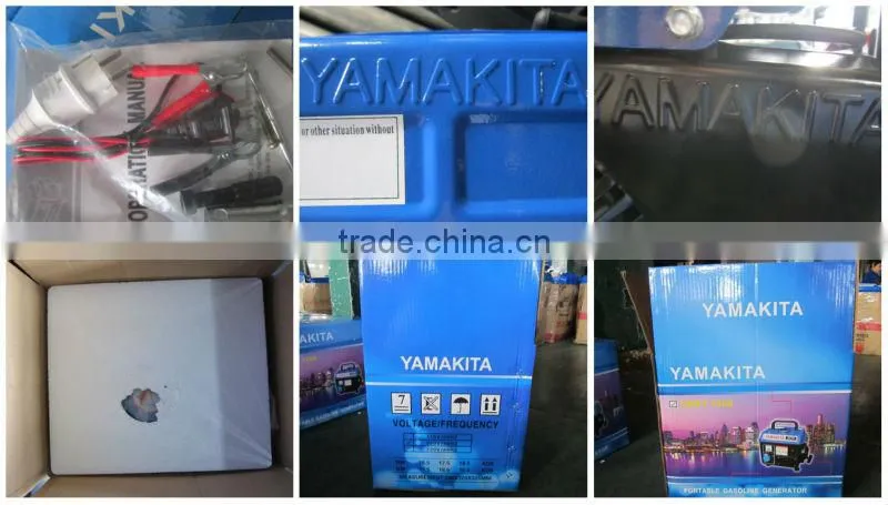 0.65kva 2 stroke small gasoline power generator, 1 cylinder gasoline engine