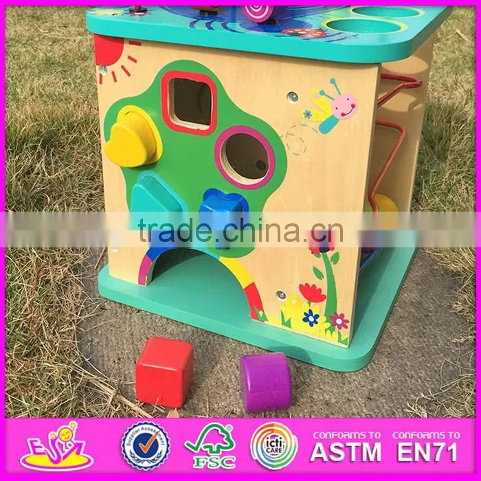 2016 hottest kids wooden beads toy,top fashion children wooden beads toy,cheap baby wooden beads toy W11B089