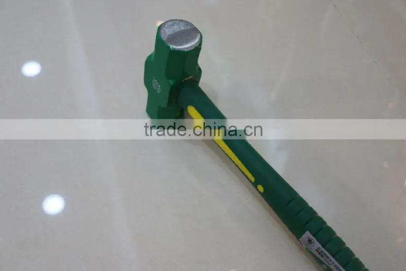 Berrylion High Grade Stone Hammer 2P-16P Stone hammer with TPR Plastic handle
