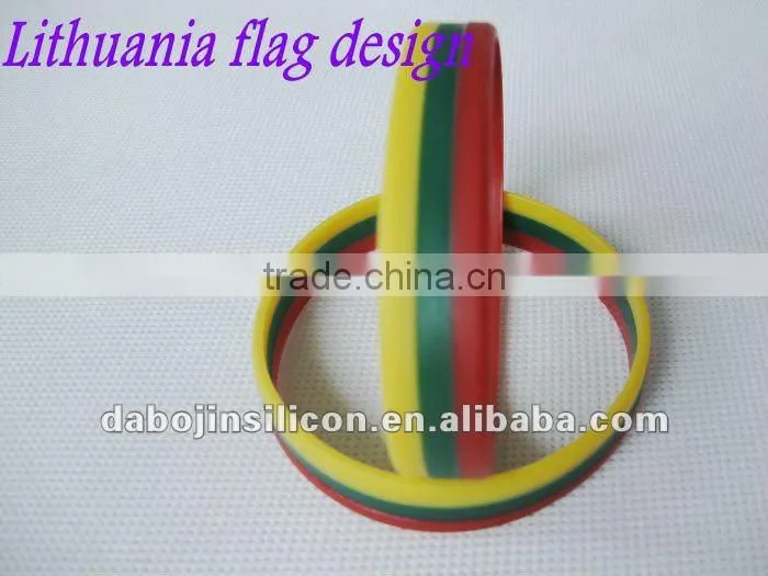 Ghana flag silicone hand bands national day souvenirs