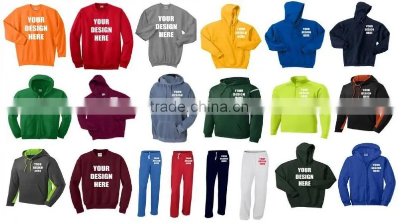 no name hoodies plain black hoodies 80% ringspun cotton 20% polyester Full Zip Sleevless Bodybuilding Hoodies