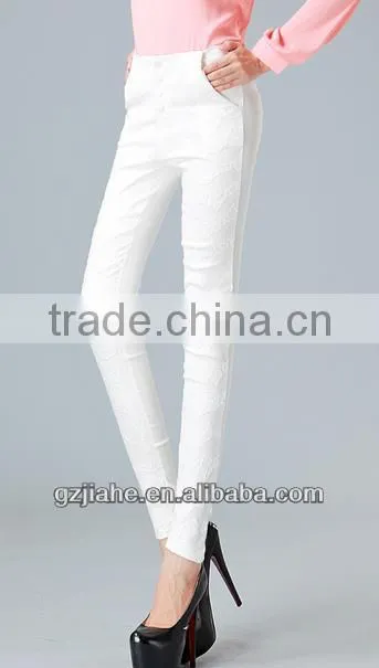 2014 fashion lace pants,ladies trousers