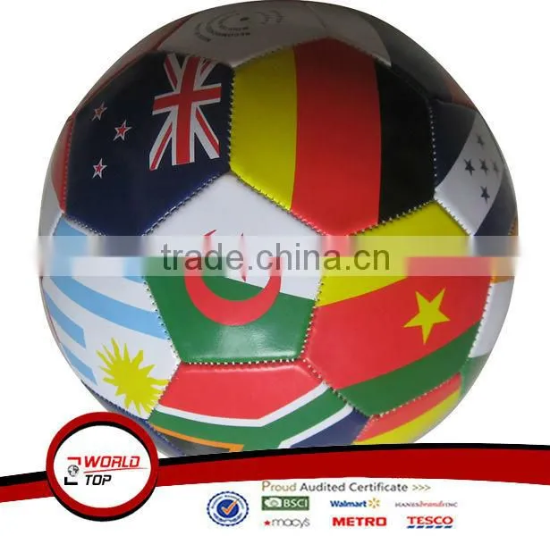 High quality country flag soccer ball