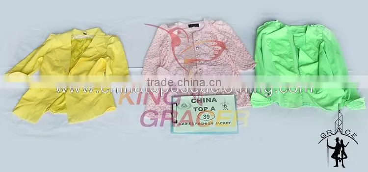 High End Shanghai Summer Ladies Jacket Used Clothing In Bales Miami style