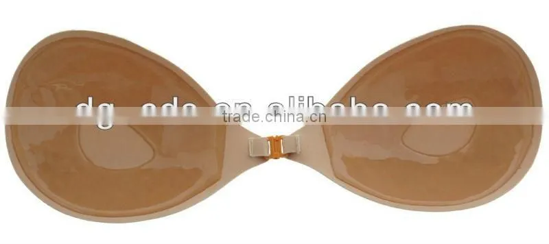 hot girls B silicone breast leopard print bra