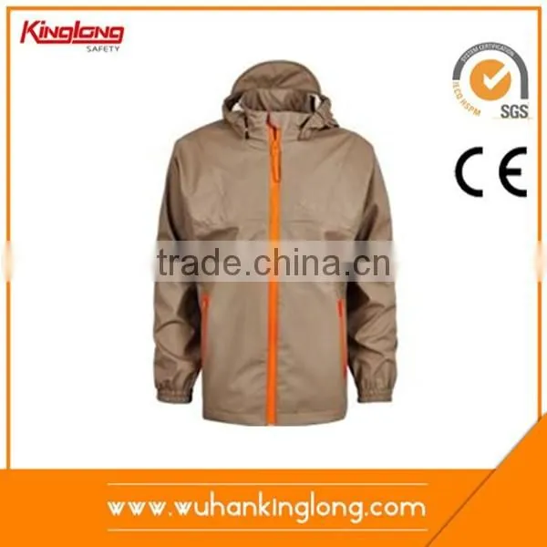 Wholesale plastic foldable rain jacket in high quality