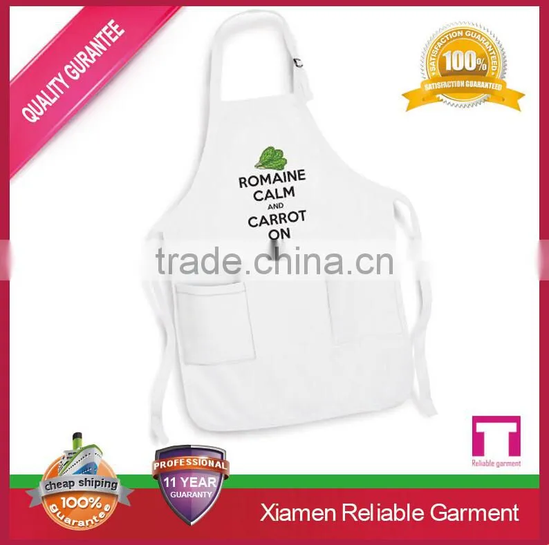 Good quality bulk wholesale transparent plastic apron pattern men with printing
