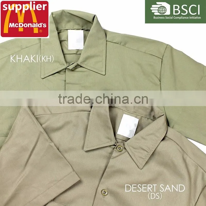 Wholesale Alibaba Safety Short Sleeve Work Clothing Anti-Static Workwear For Mining