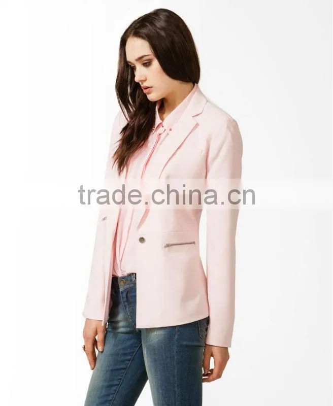 Zip Pocket Blazer